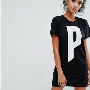 PUMA Black T-shirt Dress Sz S